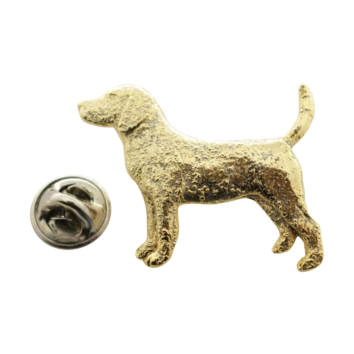 Beagle Pin ~ 24K Gold ~ Lapel Pin ~ Sarah's Treats & Treasures